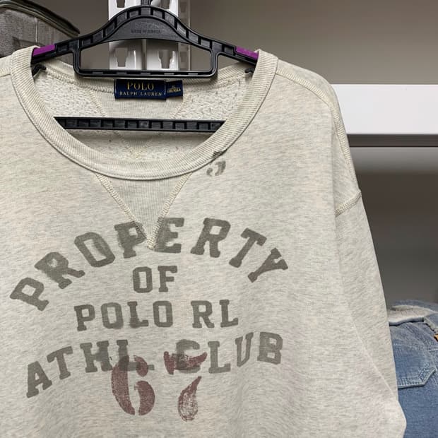 [XL] 폴로 랄프로렌 프린팅 맨투맨 스웻셔츠