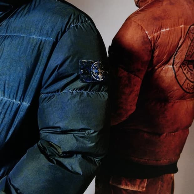 [M] 슈프림 스톤아일랜드 크링클랩스 다운 코랄