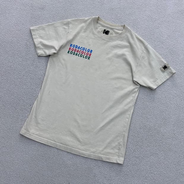 XS 코닥 스몰로고 반팔 티셔츠 0413E