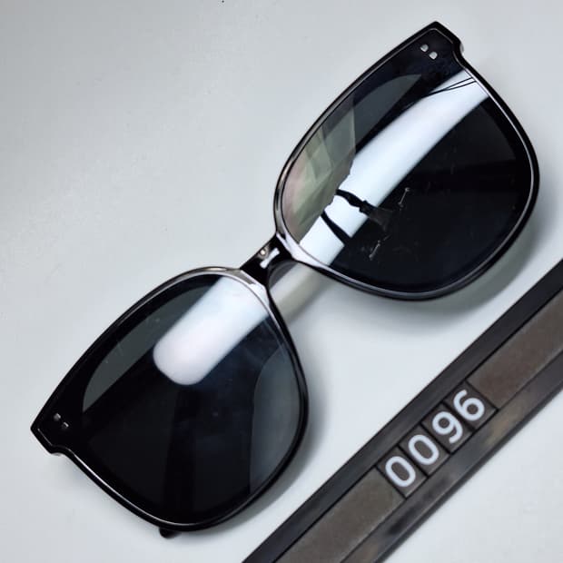 일본 수입 빅사이즈 블랙 선글라스 겸 안경테 65mm/y2k 스포티룩