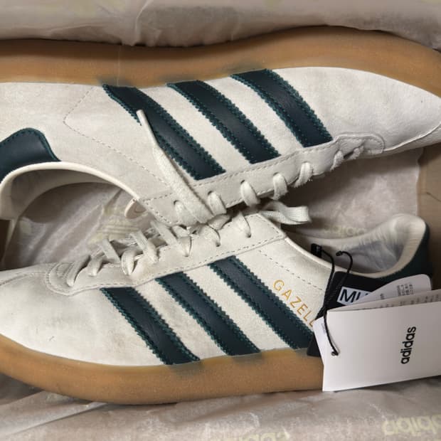 아디다스 가젤 85 -/265/ 오프화이트:그린 / IH2213