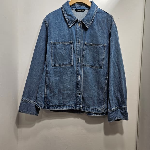 브리엘(BREAL) 데님 셔츠 자켓 