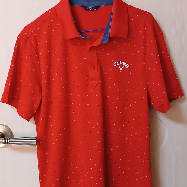 캘러웨이 남성용 반팔 카라 티셔츠