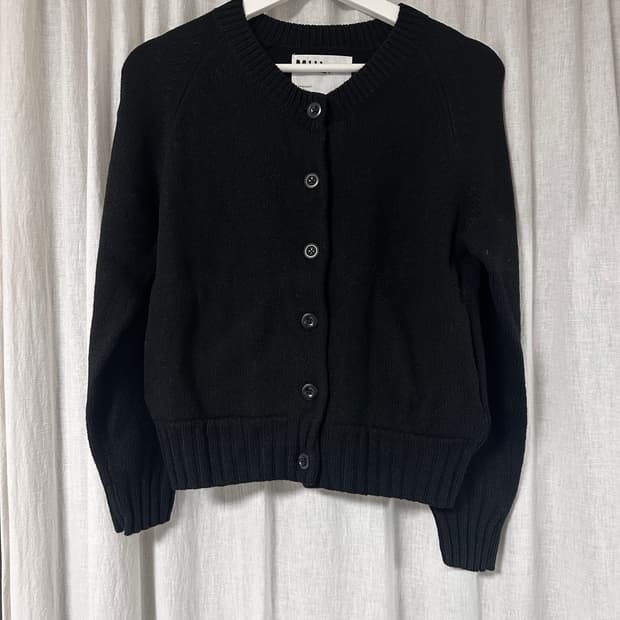 MHL 마가렛호웰 블랙 울 가디건