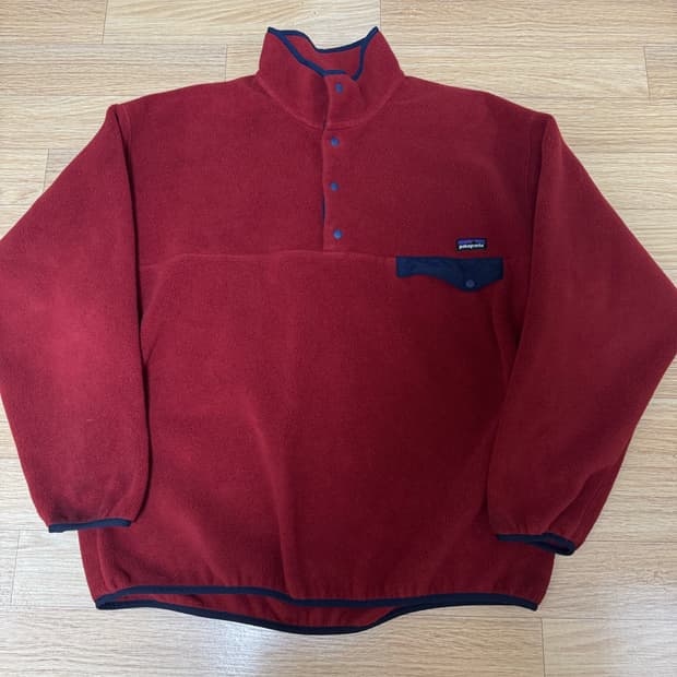 파타고니아 신칠라 다크레드 XL