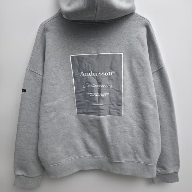 [XL] 앤더슨벨 그레이 후드티
