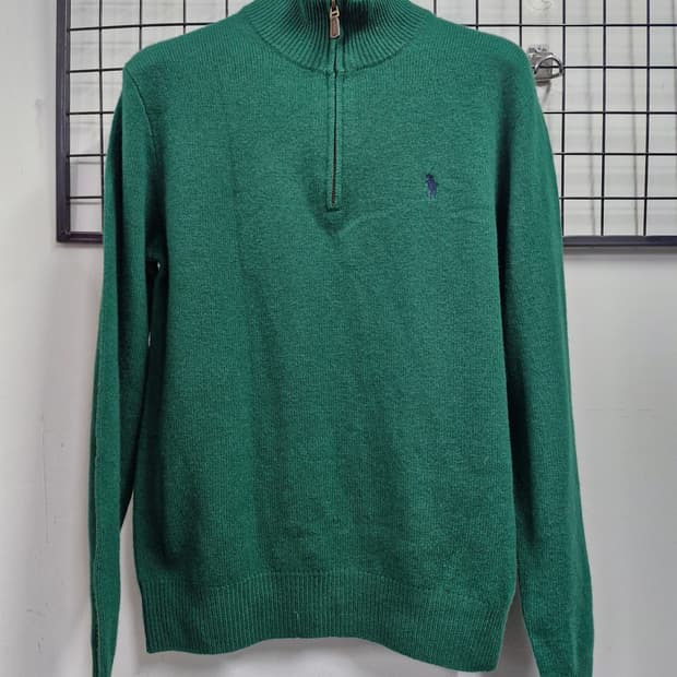 95M 폴로랄프로렌 울 캐시미어 쿼터집 니트