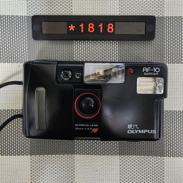 올림푸스 AF-10 데이터백 필름카메라