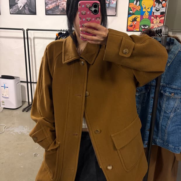 버버리 빈티지 코트