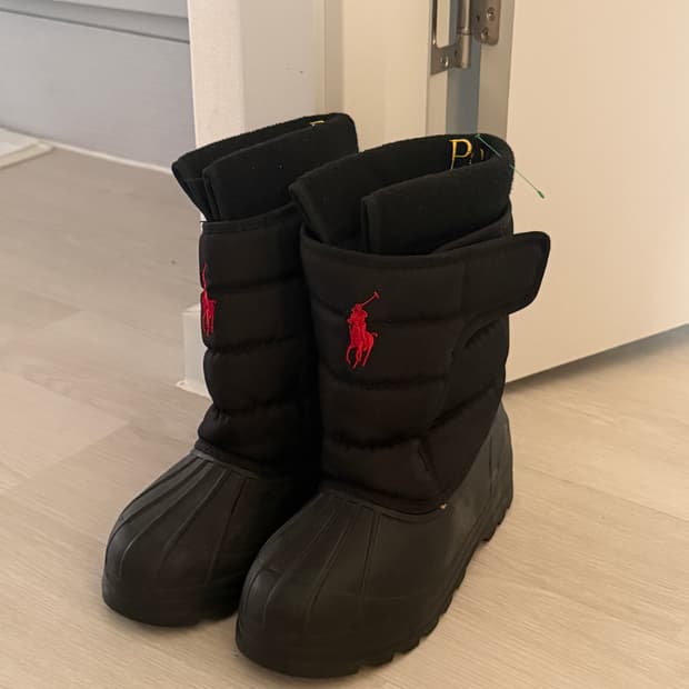 폴로 패딩 부츠