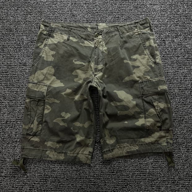 빈티지 카모플라쥬 구르카 카고 버뮤다 팬츠 193