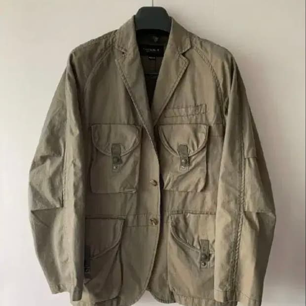 이스트로그 트레킹자켓 올리브솔라 L