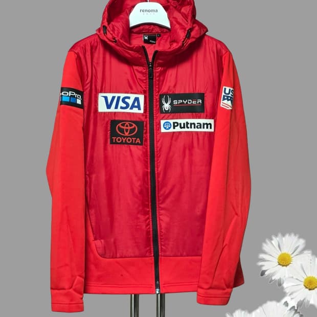 스파이더 도요타 스키팀 집업/100