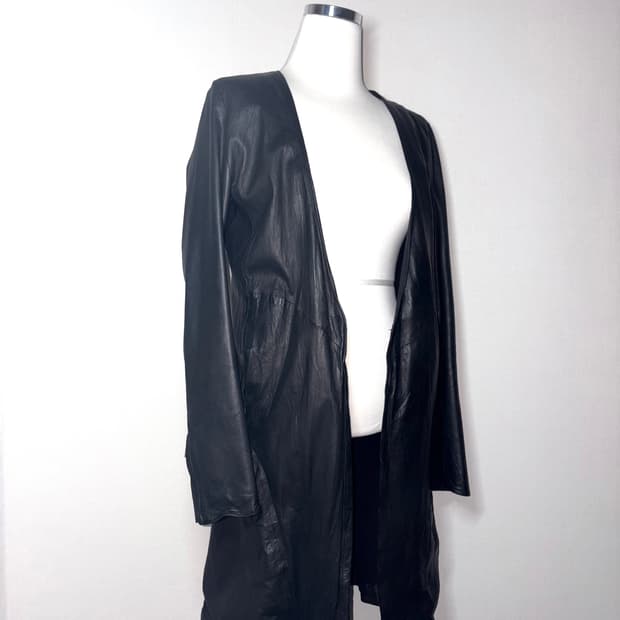 빈티지 램스킨 가죽 자켓