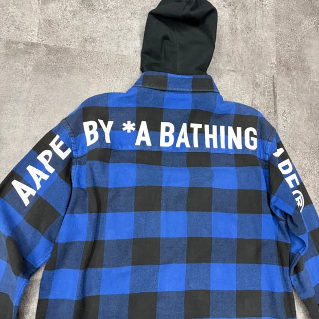 AAPE by a bathing ape 후드 셔츠