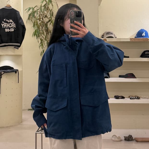 빈티지 블루 마운틴 자켓 