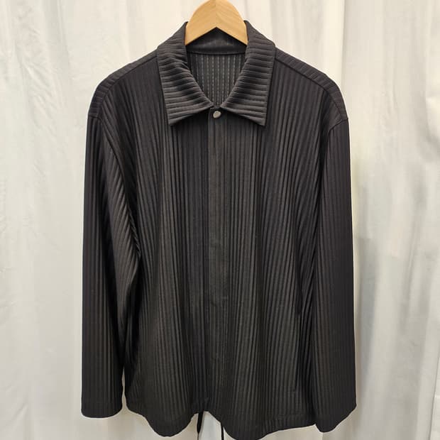 시스템옴므 SYSTEM 남성 플리츠 블랙 셋업 95