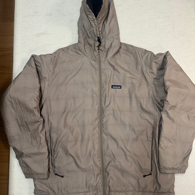 (L)00s 파타고니아 빈티지 퍼프볼 패딩 푸퍼 패턴후드