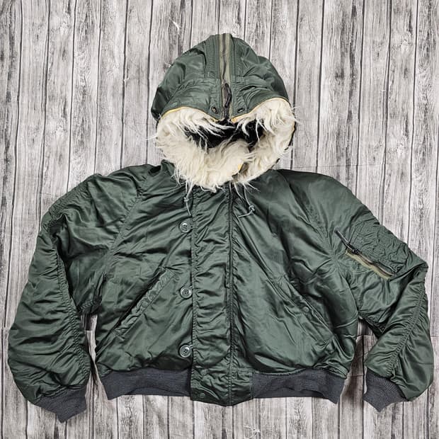 70s 알파 인더스트리 N-2B 헤비 플라잉 자켓