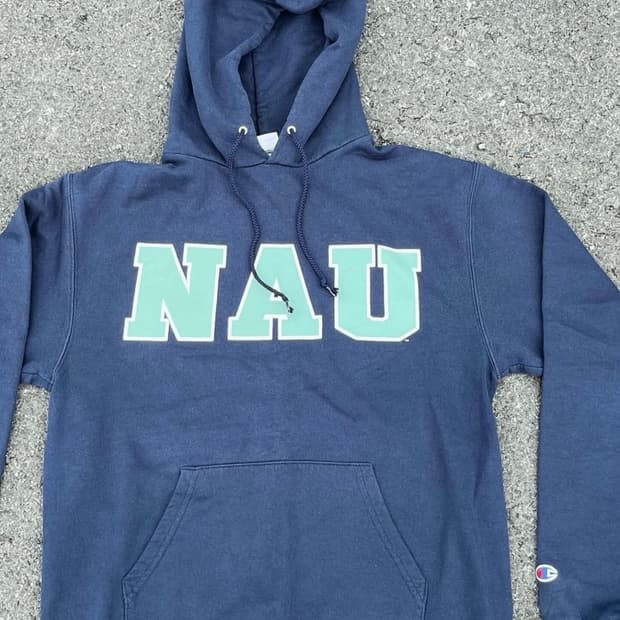 old champion NAU hoodie M
