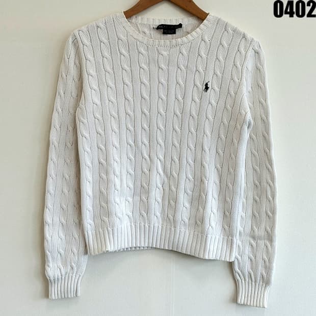 폴로 랄프로렌 케이블 니트 스웨터 M 0402
