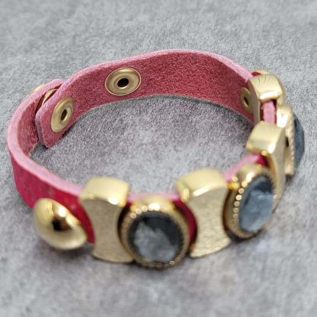 vintage leather bracelet