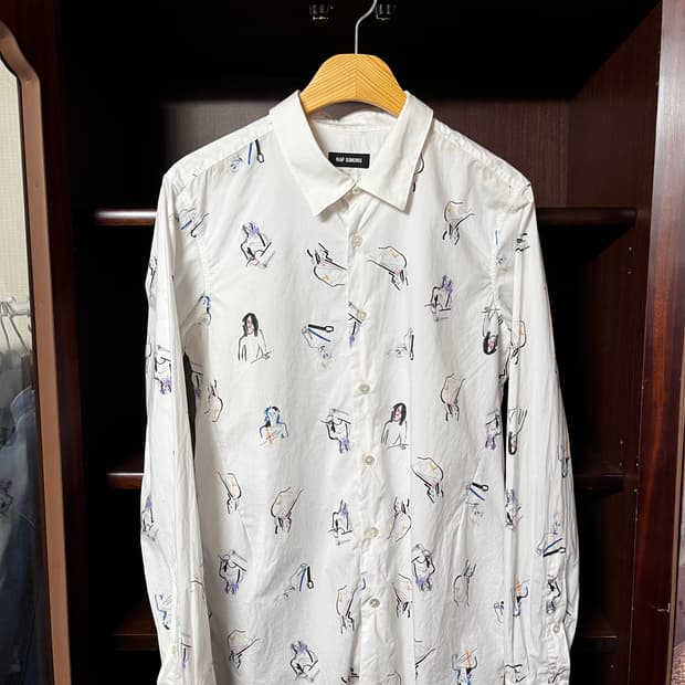Raf Simons 15aw “guitar boy” shirt   [실측