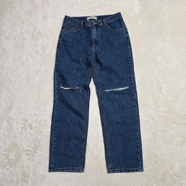 (M)여성 LEMAGE 찢청 데님 팬츠