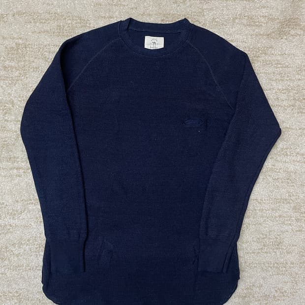 [L] Bukht 부호토 와플 니트 스웨터