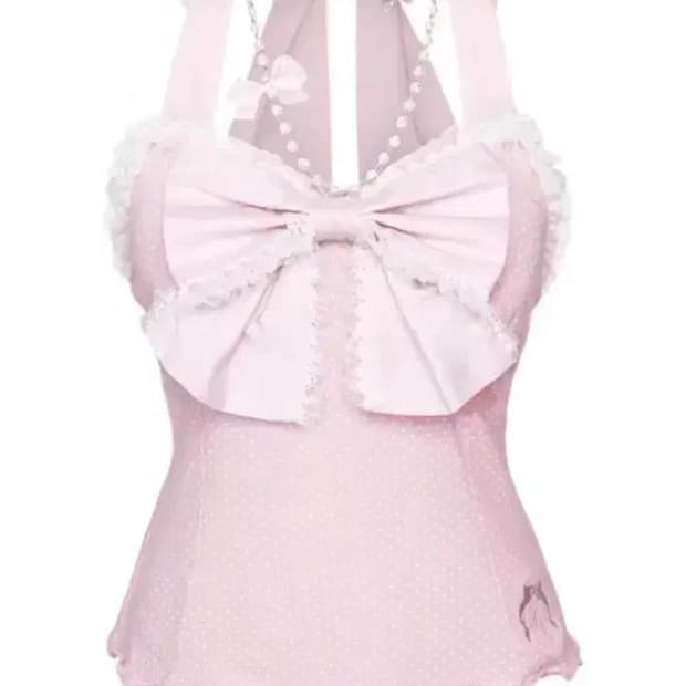 슈슈체리 돌리 폴카 프린세스 탑 스쿨걸 스커트 양도 판매