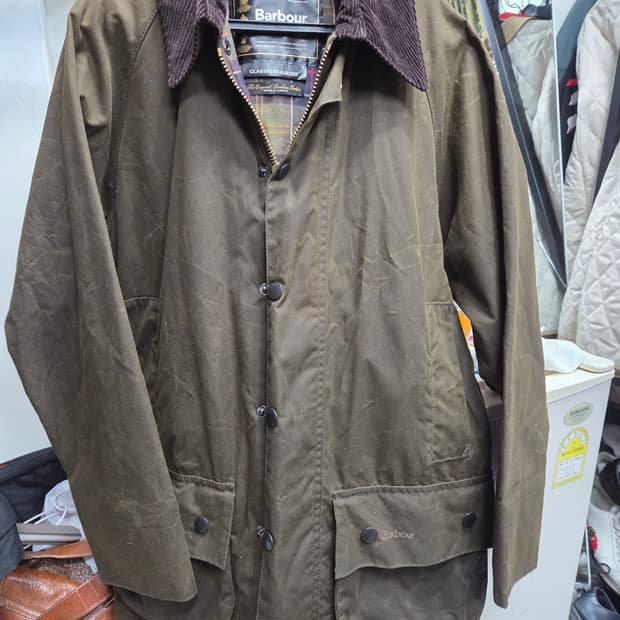 바버 클래식 뷰포트   왁스 자켓