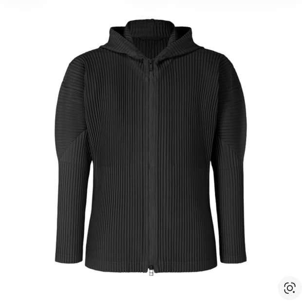 [구매] 옴므 플리세 MC 준 후드집업 블랙 3사이즈