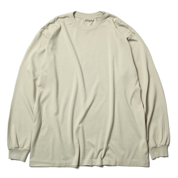 오라리 러스터 플레이팅 긴팔티 (라이트그린/5사이즈)