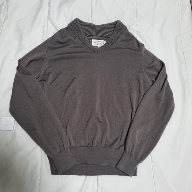 Martin margiela V-Neck knit brown M
