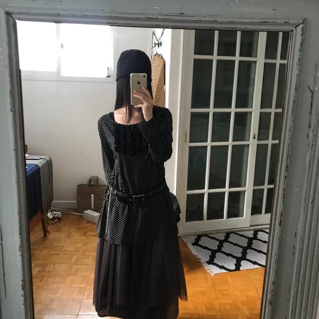 vintage sha skirt