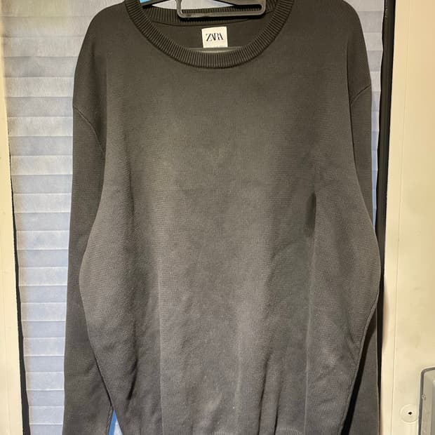 자라 맨투맨니트