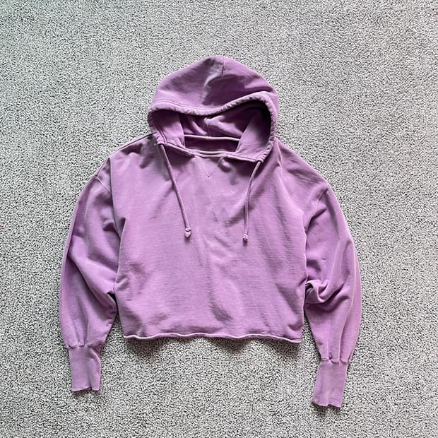 Freak's Store . 프릭스스토어 피그먼트 크롭 후디