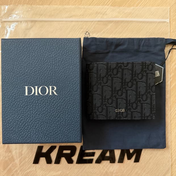 디올 오블리크 반지갑 풀구성 새상품급 급처