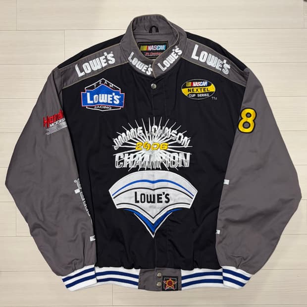 Nascar Lowe's 라이더 자켓 