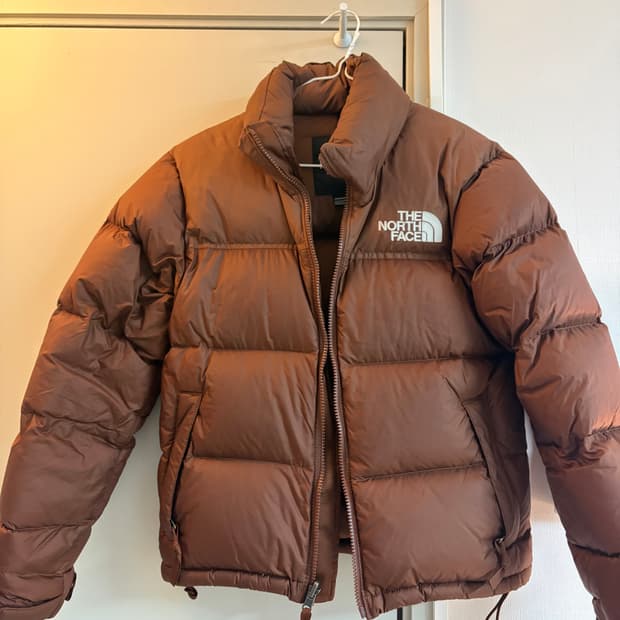 노스페이스 1996 레트로 눕시 자켓 다크오크 XS 여성용