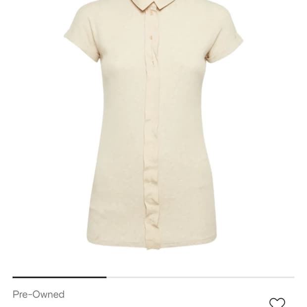 브루넬로 쿠치넬리 ribbed top 상의 s