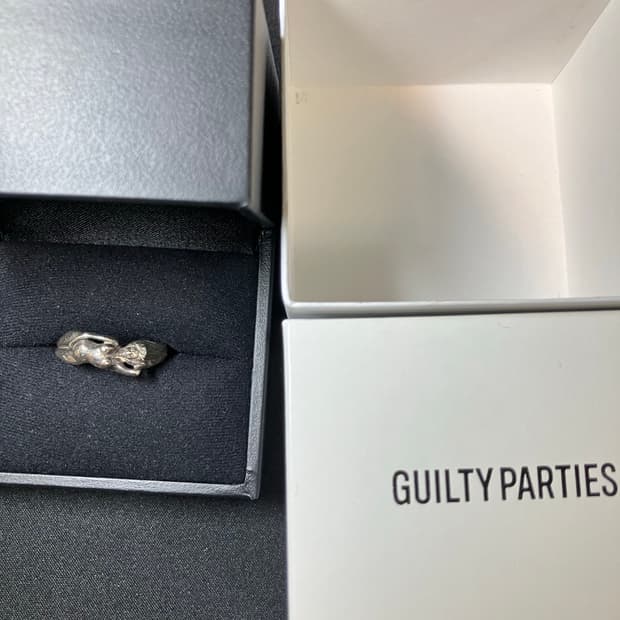 [21호]와코마리아 실버 누드 링