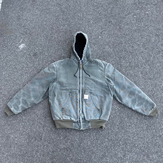 OG 빈티지 칼하트 J68 HTG 액티브 자켓