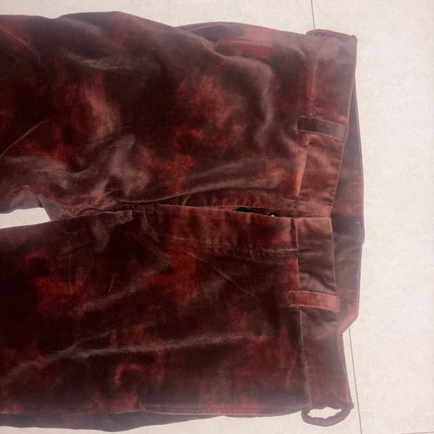 앤드뮐미스터 벨루어 팬츠