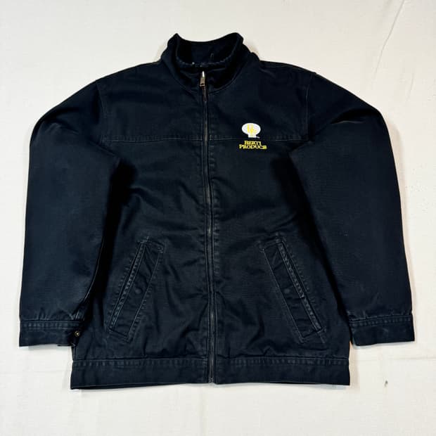 L) Corner Stone USA 워크웨어 워크 자켓 블랙