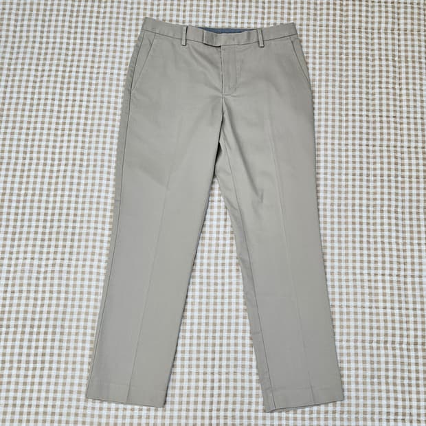 지오다노 스판 면 바지 남자32