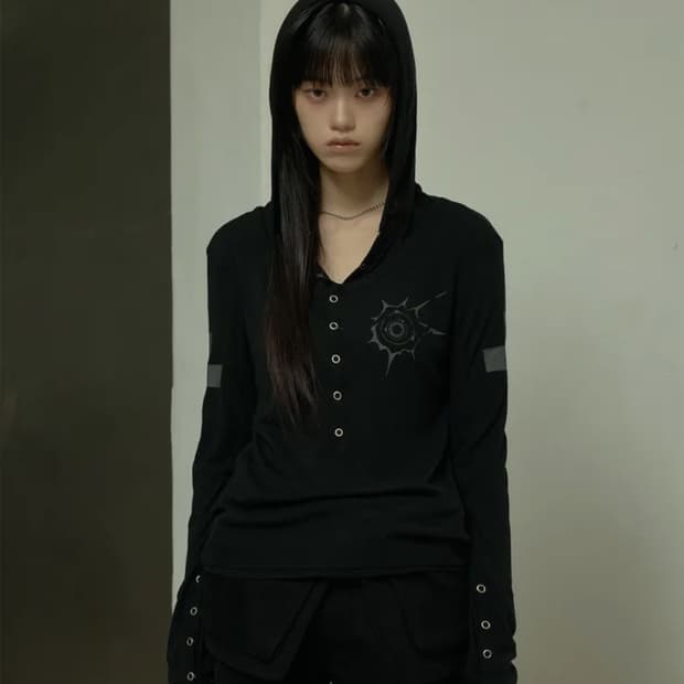 랜 아카이브 후드 슬리브