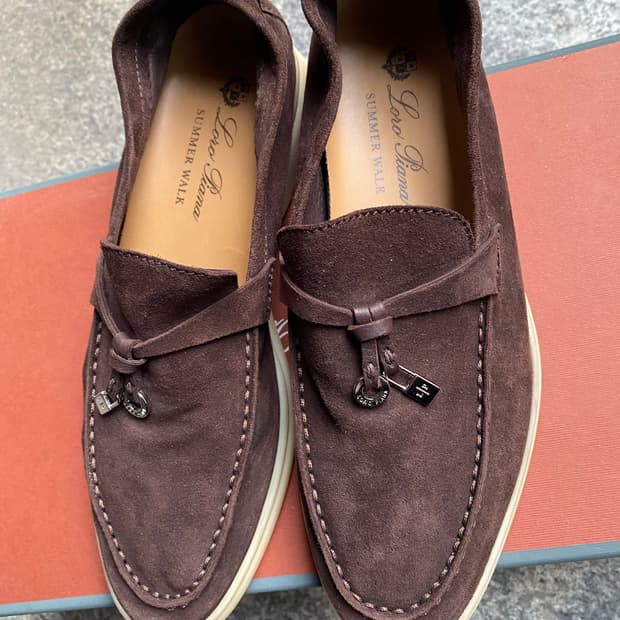 loro piana 로로피아나 썸머참스 36 초콜릿