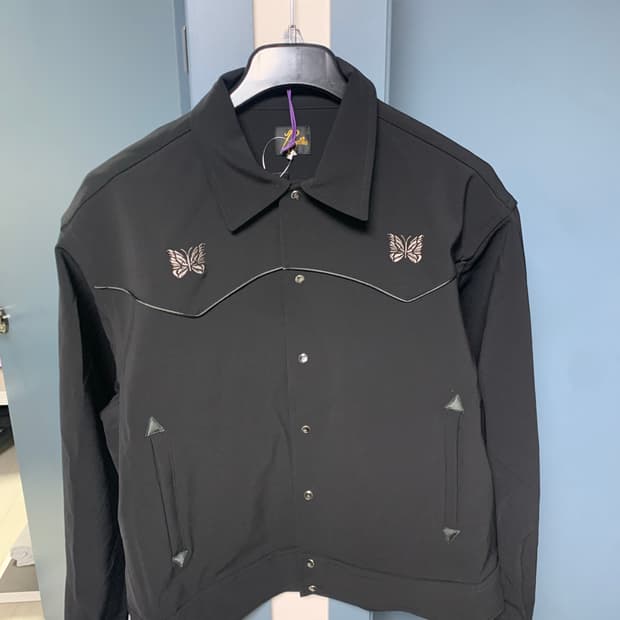 니들스 카우보이 버터플라이 자켓 블랙