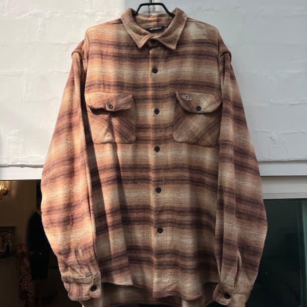 Billabong 투포켓 플라넬 셔츠 L